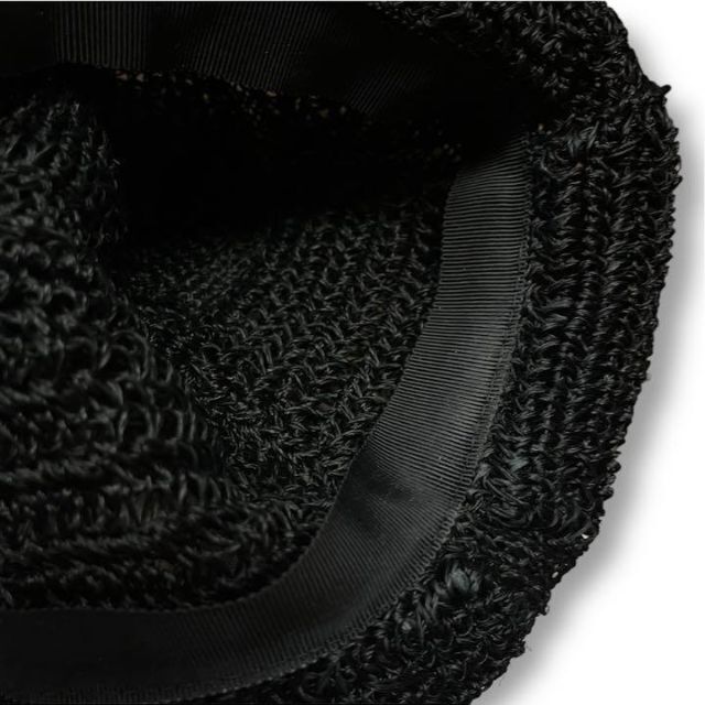 TODAYFUL(トゥデイフル)のTODAYFUL Abaca Bucket Hat 12211014 ブラック メンズの帽子(ハット)の商品写真