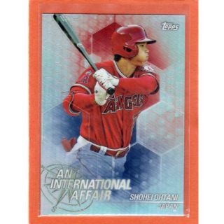 大谷翔平　カード　Vol.82　2018TOPPS CHROME UPDATE(シングルカード)