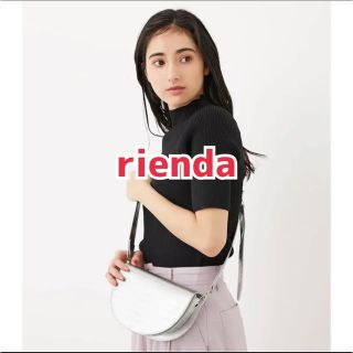 リエンダ(rienda)のrienda/リエンダ/SemicircleショルダーBAG SLV(ショルダーバッグ)