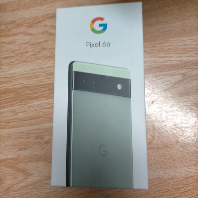 61インチSIM情報Google Pixel 6a 128GB Sage