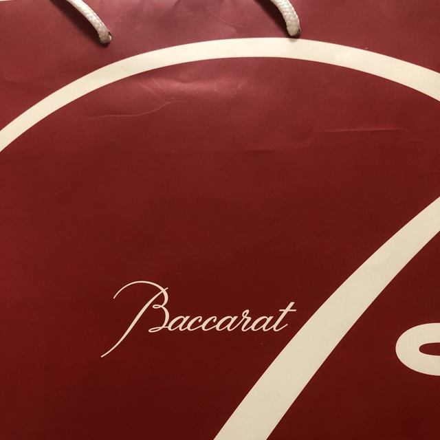 Baccarat(バカラ)のBACCARAT バカラ　ショッパー袋　1枚 レディースのバッグ(ショップ袋)の商品写真