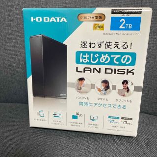 アイオーデータ(IODATA)のI O DATA ネットワーク接続ハードディスク NAS 2TB HDL-TA2(PC周辺機器)