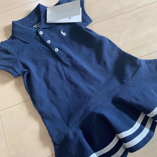 Ralph Lauren(ラルフローレン)の未使用 RALPH LAUREM ラルフローレン ワンピース 12M 80 キッズ/ベビー/マタニティのベビー服(~85cm)(ワンピース)の商品写真