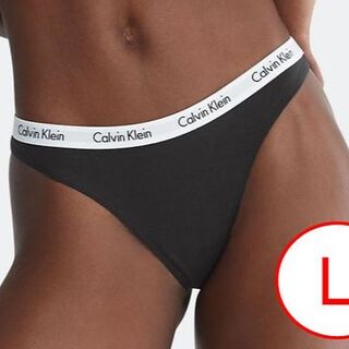カルバンクライン(Calvin Klein)のCalvin Klein Tバック ブラック【L】ショーツカルバンクライン(ショーツ)