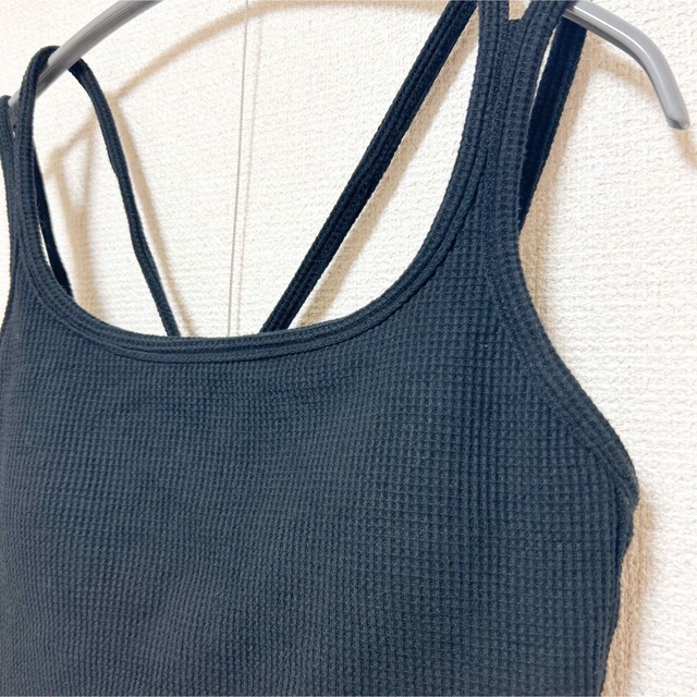 GRL ワッフルバックレースアップキャミソールの通販 by mame|グレイルならラクマ ワッフルバックレースアップキャミソール