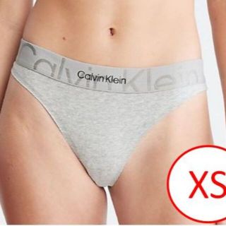 カルバンクライン(Calvin Klein)のCalvin Klein Tバック グレー【XS】ショーツカルバンクライン(ショーツ)