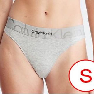 カルバンクライン(Calvin Klein)のCalvin Klein Tバック グレー【S】ショーツカルバンクライン(ショーツ)