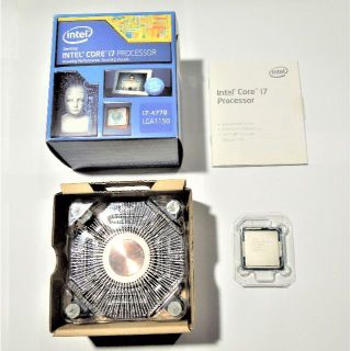 intel CORE i7 4770K　CPUクーラー付