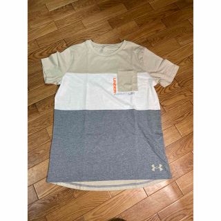 アンダーアーマー(UNDER ARMOUR)のアンダーアーマー Tシャツ 半袖 ジュニア ブロックポケット1329089 (ウェア)