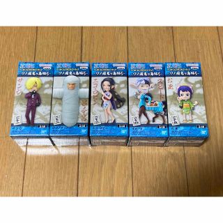 バンプレスト(BANPRESTO)のONE PIECE ワールドコレクタブルフィギュア ワノ国鬼ヶ島編5  5種類(アニメ/ゲーム)