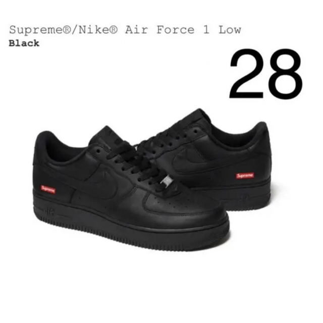 黒サイズSupreme®/Nike® Air Force 1 Low
