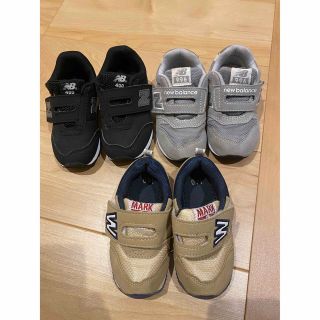 ニューバランス(New Balance)のベビーシューズ　2歳児　14㎝　3点(スニーカー)