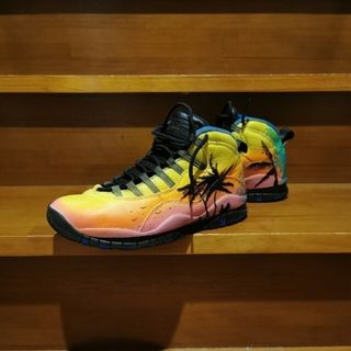 ジョーダン(Jordan Brand（NIKE）)の世界に一足　エアジョーダン10　サンセットビーチ　27センチ(スニーカー)