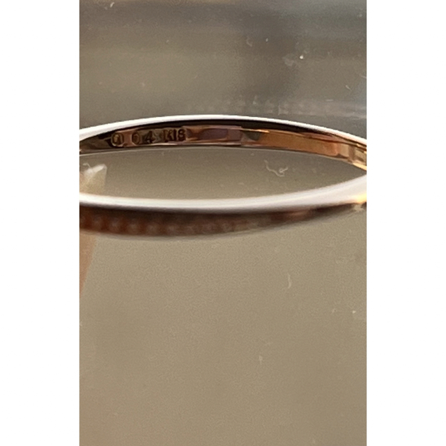 agete(アガット)のLastセールagete アガット  K18 ダイヤモンド リング 指輪 k18 レディースのアクセサリー(リング(指輪))の商品写真
