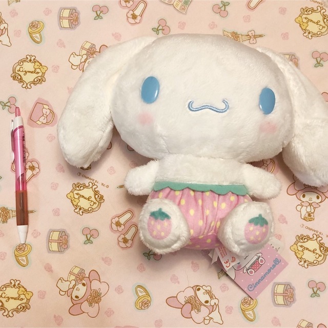 シナモン♡いちご♡ドール♡ぬいぐるみ♡新品タグ付き