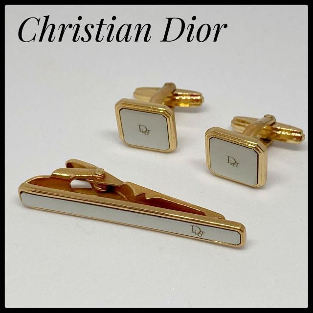 Christian Dior クリスチャンディオール タイピン\u0026カフス