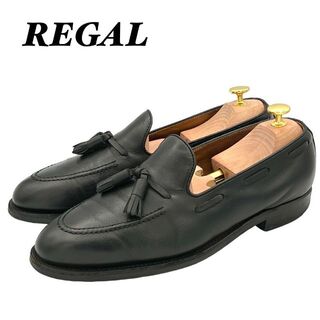 リーガル(REGAL)のREGAL 12VR 黒 タッセルローファー 26.5cm(ドレス/ビジネス)