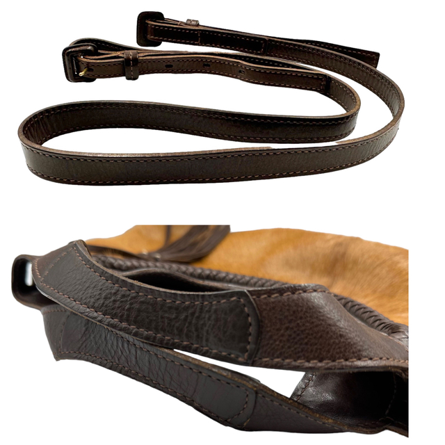 希少品 genten ゲンテン 2WAY レザー ハンドバック ショルダーバック