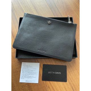 ジャスティンデイビス(Justin Davis)の【新品未使用】LEATHER POUCH(S) ジャスティンデイビス(ポーチ)