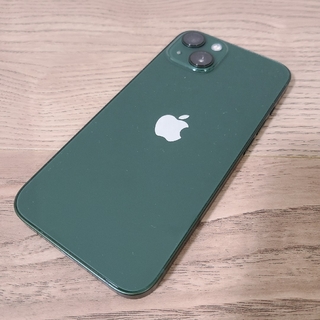 アイフォーン(iPhone)のiphone13 128GB グリーン バッテリー最大容量100%(スマートフォン本体)
