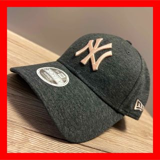 ニューエラー(NEW ERA)の入手困難！NEW ERA 9fortyジャージブラック×ピーチピンク(キャップ)