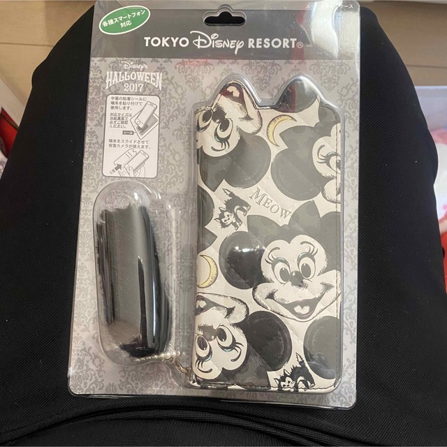 Disney(ディズニー)のディズニーハロウィン　ミニー　黒猫　多機能スマホケース スマホ/家電/カメラのスマホアクセサリー(モバイルケース/カバー)の商品写真