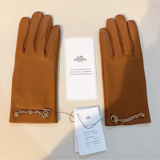 Hermes   新品＊エルメス＊手袋＊グローブ＊オーダー＊ベージュの