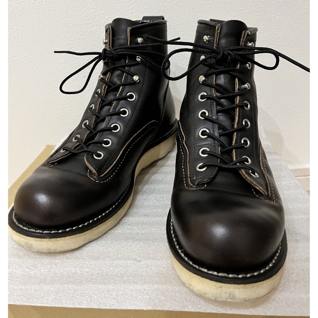 REDWING(レッドウィング)のレッドウィング　ラインマン　2914 エボニーハーネス メンズの靴/シューズ(ブーツ)の商品写真