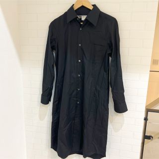 コムデギャルソン(COMME des GARCONS)のコムデギャルソン  シャツワンピース　黒(ロングワンピース/マキシワンピース)