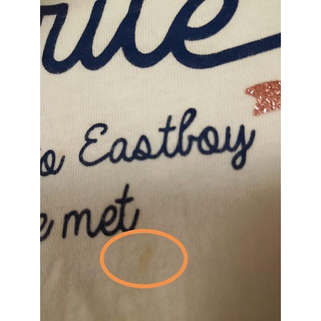 EASTBOY(イーストボーイ)のEASTBOY 長袖Tシャツ 150 キッズ/ベビー/マタニティのキッズ服女の子用(90cm~)(Tシャツ/カットソー)の商品写真