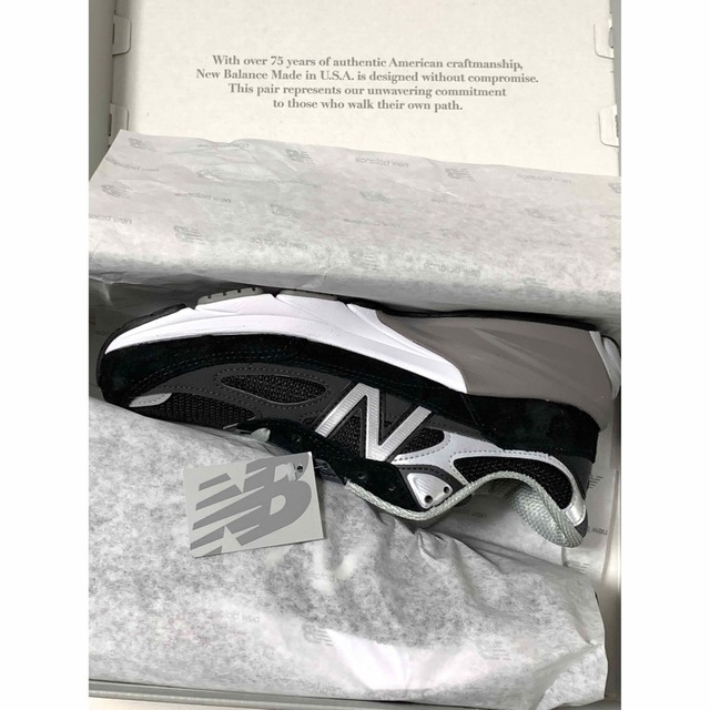 New Balance(ニューバランス)の新品《 New Balance ニューバランス 》M990BK6 25cm メンズの靴/シューズ(スニーカー)の商品写真