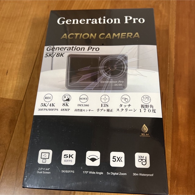 Generation pro 5K Action cameraコンパクトデジタルカメラ