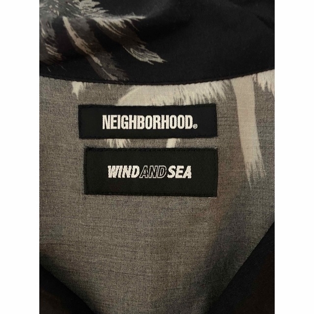 NEIGHBORHOOD × WIND AND SEA　アロハシャツ　M