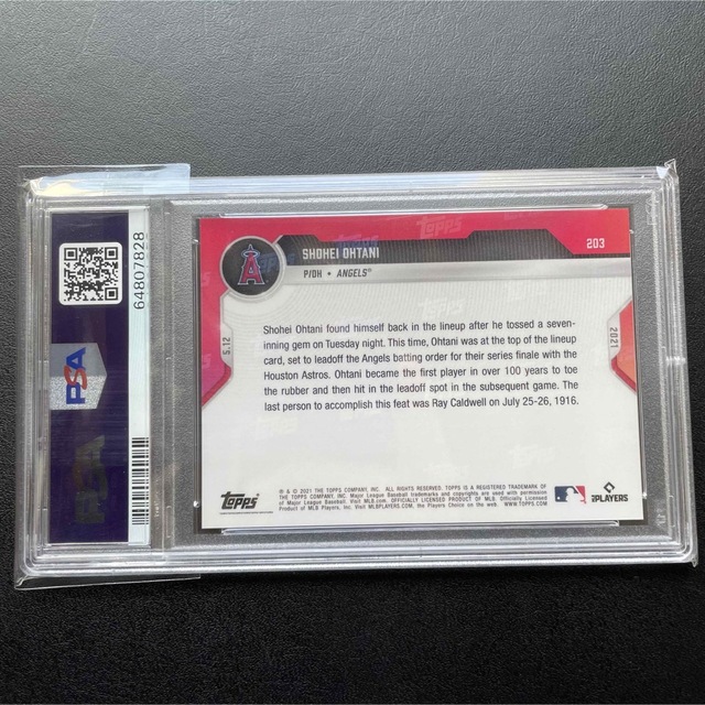 【世界25枚限定】大谷翔平 PSA 鑑定済 topps now カード 2