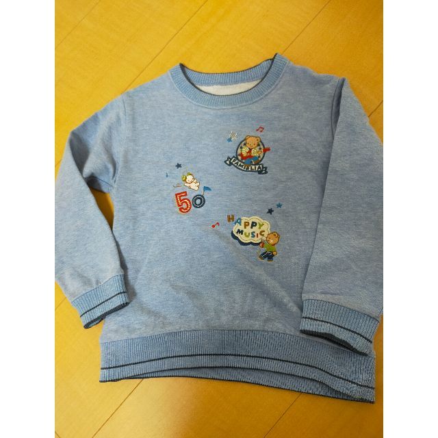 familiar(ファミリア)のfamiliar　トレーナー キッズ/ベビー/マタニティのキッズ服男の子用(90cm~)(Tシャツ/カットソー)の商品写真