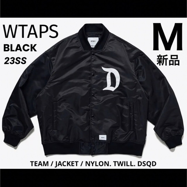 23SS WTAPS TEAM JACKET DSQD 黒 Mサイズ 爆熱 メンズ | bca.edu.gr