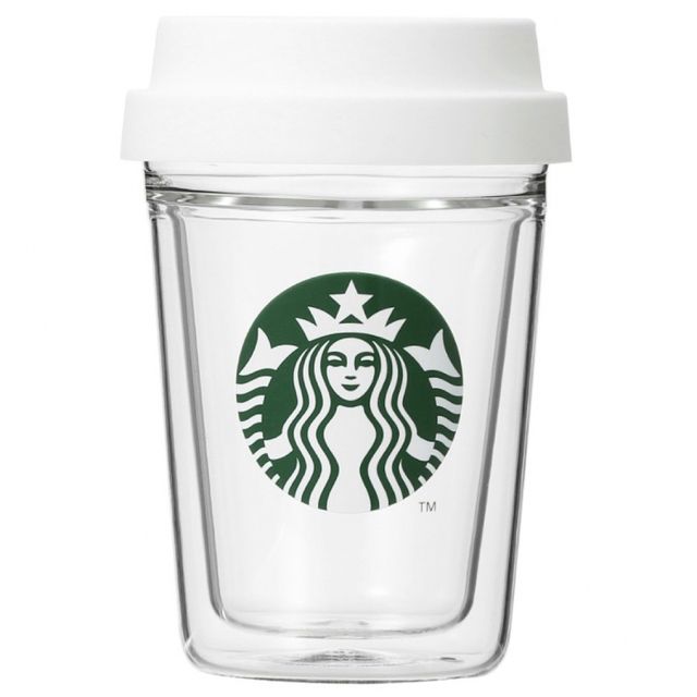 Starbucks Coffee(スターバックスコーヒー)のスターバックス　ダブルウォール耐熱グラスカップ296ml インテリア/住まい/日用品のキッチン/食器(食器)の商品写真