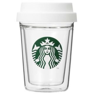 スターバックスコーヒー(Starbucks Coffee)のスターバックス　ダブルウォール耐熱グラスカップ296ml(食器)