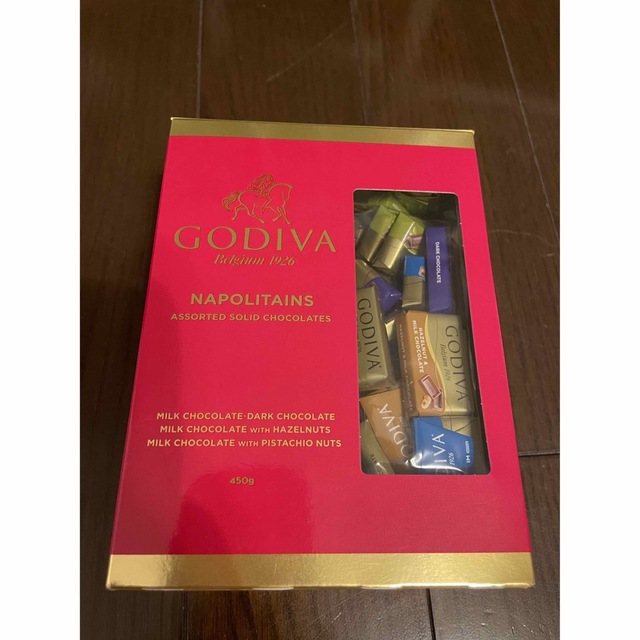 GODIVA(ゴディバ)のGODIVA ゴディバナポリタン　4種チョコレートセット 食品/飲料/酒の食品(菓子/デザート)の商品写真