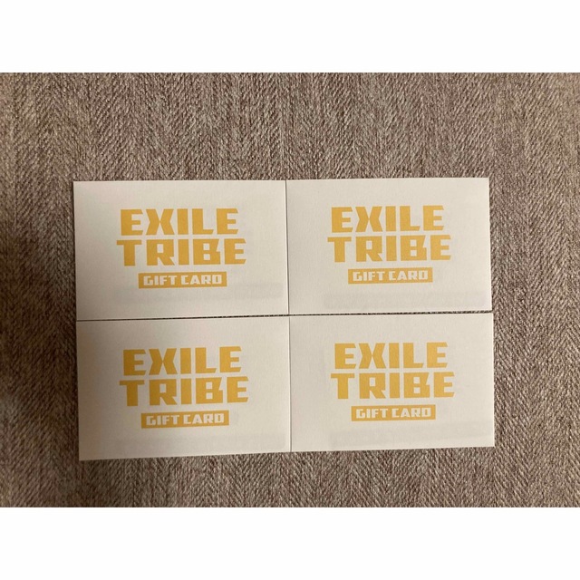 EXILE TRIBE ギフトカード 4万円分