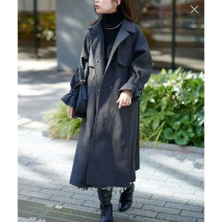 ナチュラルクチュール(natural couture)のナチュラルクチュール スタンドカラー 2way スタンドカラーコート アウター(ロングコート)