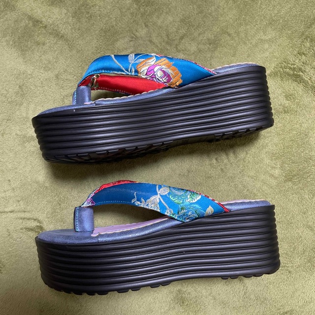 YOSUKE(ヨースケ)の浴衣　サンダル　下駄 レディースの靴/シューズ(下駄/草履)の商品写真