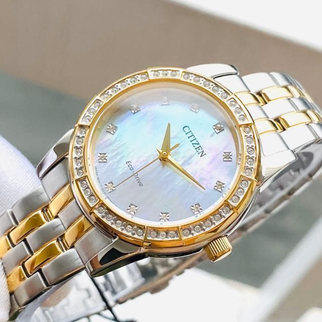 CITIZEN - 新品「定価4.6万円」CITIZEN スワロフスキークリスタル