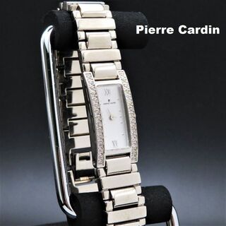 ピエールカルダン(pierre cardin)のPierre Cardin 腕時計 キラキラベゼル レクタンギュラー(腕時計)