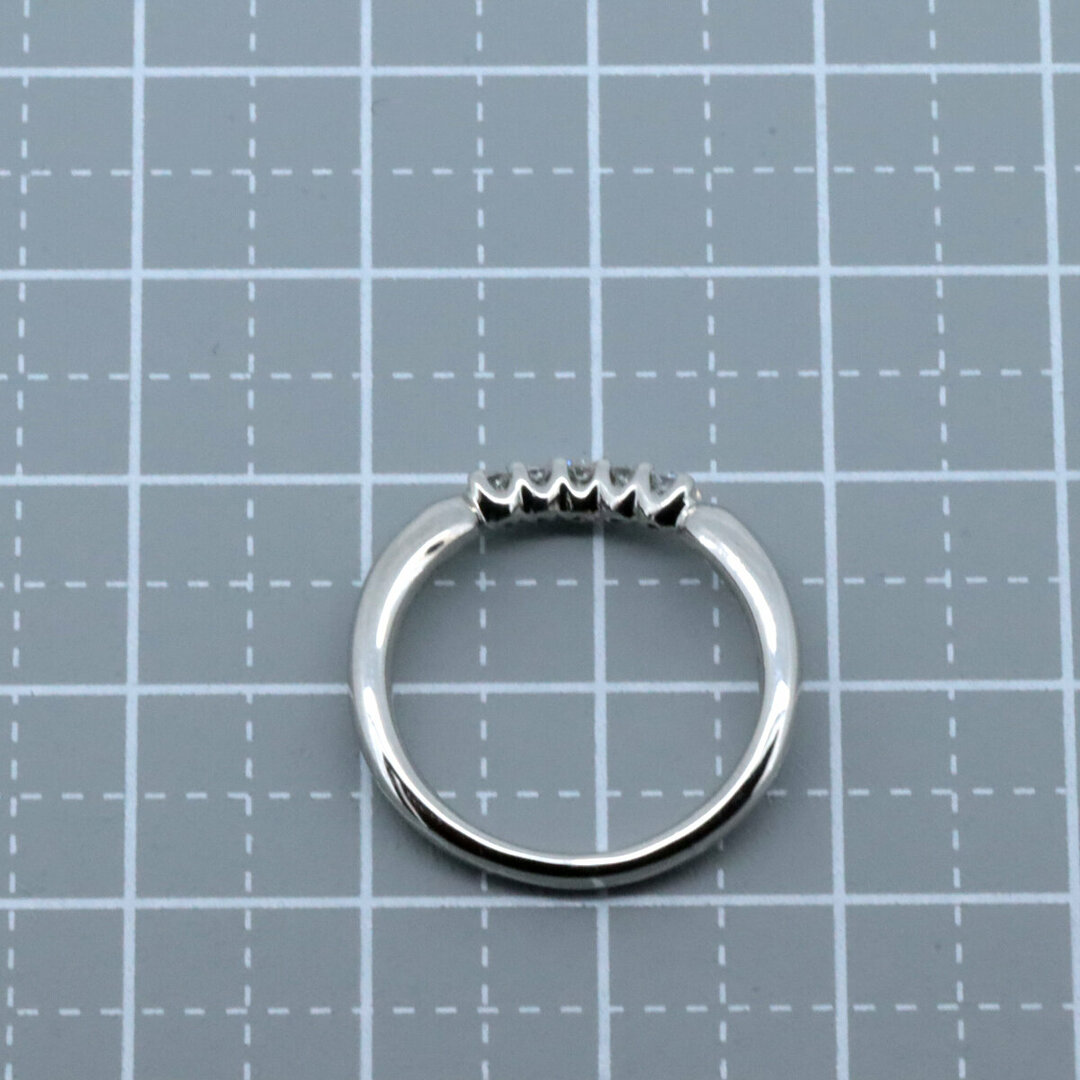 銀座ダイヤモンドシライシ ダイヤモンド リング 8.5号 0.133ct PT900(プラチナ) レディースのアクセサリー(リング(指輪))の商品写真