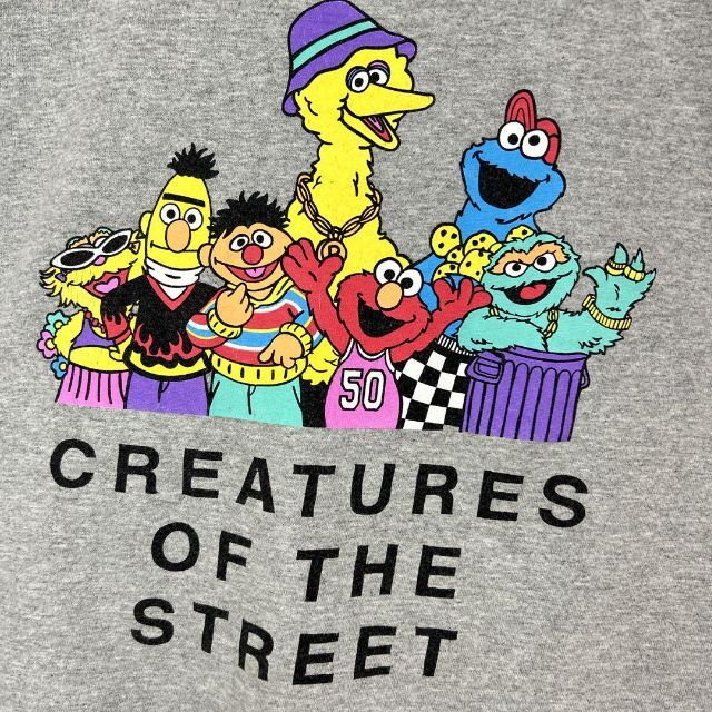 Sesame Street × NEFF キャラ コラボ Tシャツ 半袖 輸入品