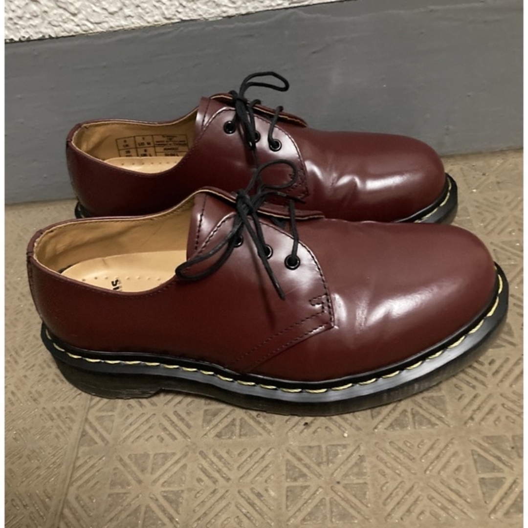 美品 Dr.Martens ドクターマーチン 5ホール UK6 チェリーレッドUK6