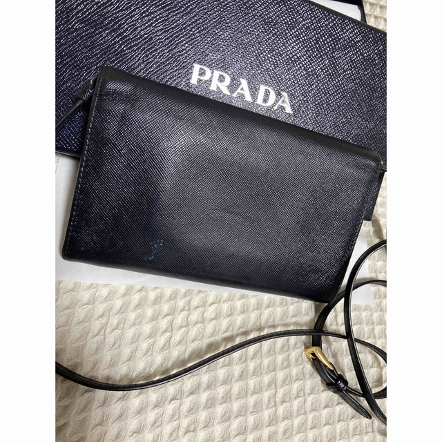 PRADA(プラダ)のPRADA ショルダーウォレット レディースのファッション小物(財布)の商品写真