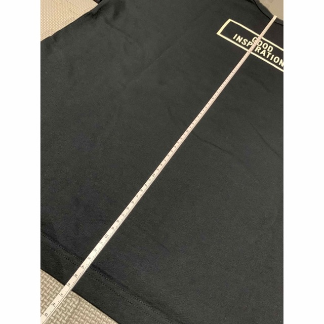 MIHARAYASUHIRO(ミハラヤスヒロ)のミハラヤスヒロ gu コラボ商品　Tシャツ XL 新品タグ付き　デカTシャツ 黒 メンズのトップス(Tシャツ/カットソー(半袖/袖なし))の商品写真