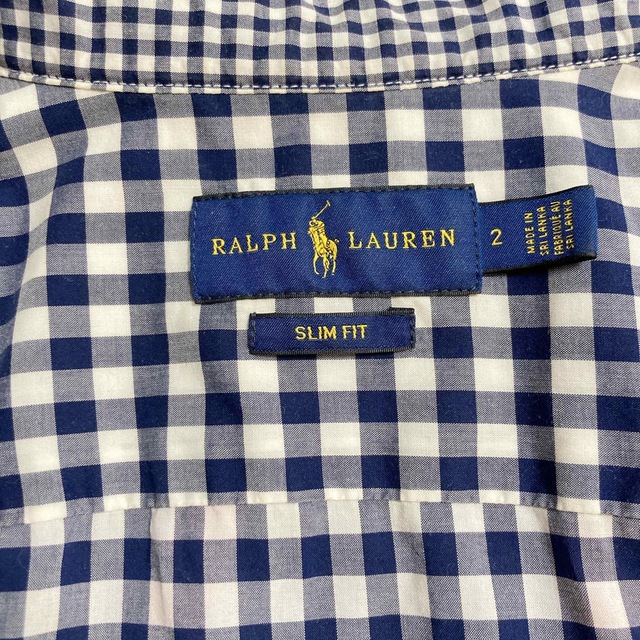 POLO RALPH LAUREN(ポロラルフローレン)の【美品】POLO RALPH LAUREN⭐︎ギンガムチェックシャツ レディースのトップス(シャツ/ブラウス(長袖/七分))の商品写真